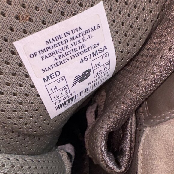 New Balance OTB Military Tactical Combat Boots - 457MSA Men’s Size: 14 - Picture 13 of 15